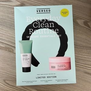 Versed Everyday Clean Routine Skincare Essentials Set